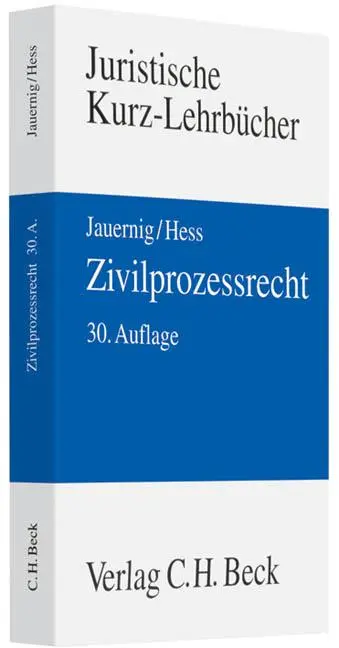 Cover: 9783406606809 | Zivilprozessrecht | Othmar Jauernig (u. a.) | Taschenbuch | XXVI