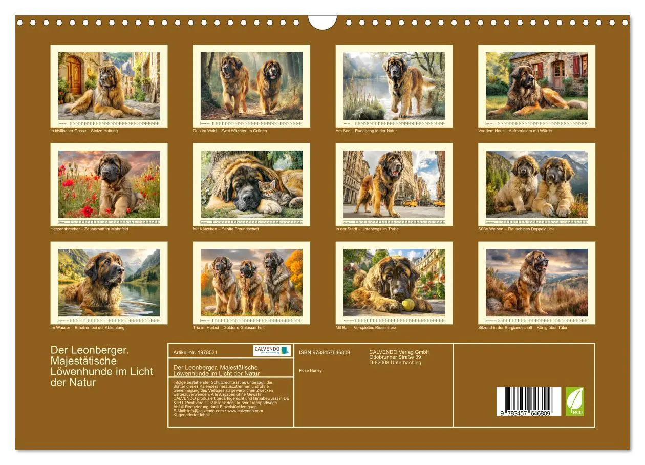 Bild: 9783457646809 | Der Leonberger. Majestätische Löwenhunde im Licht der Natur...