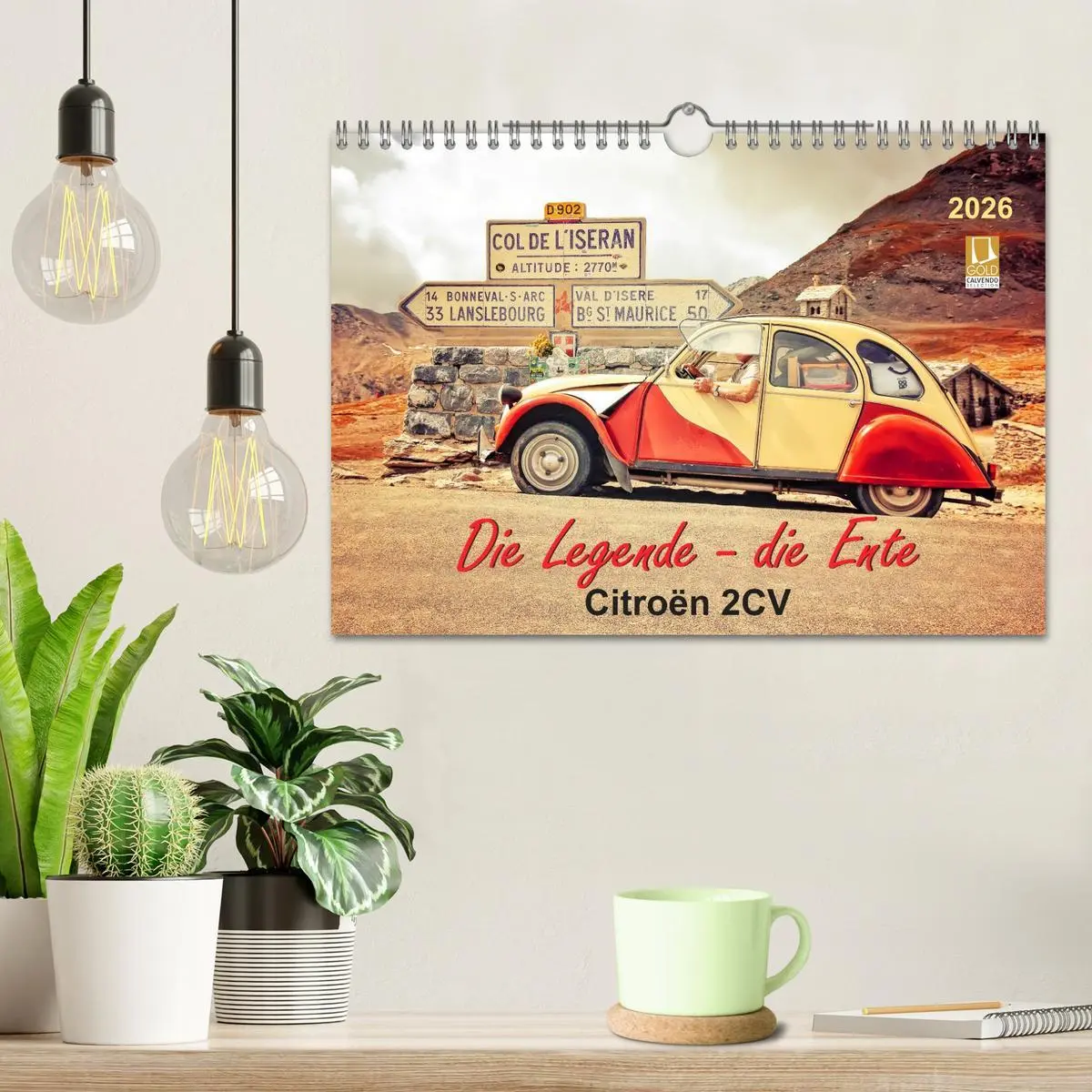 Bild: 9783457956809 | Die Legende - die Ente, Citroën 2CV (Wandkalender 2026 DIN A4...