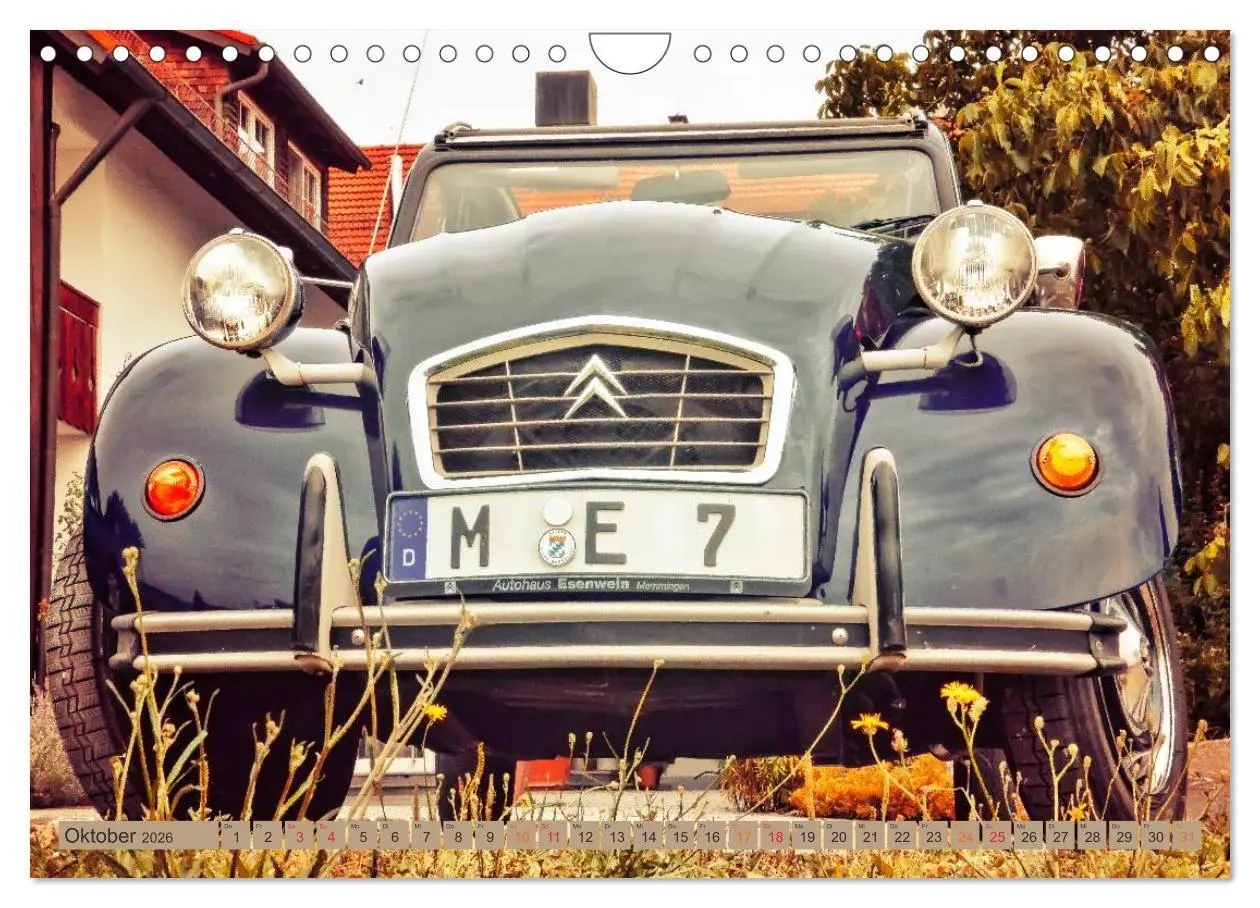 Bild: 9783457956809 | Die Legende - die Ente, Citroën 2CV (Wandkalender 2026 DIN A4...