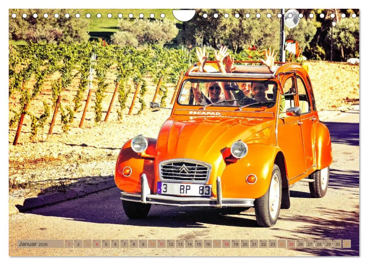 Bild: 9783457956809 | Die Legende - die Ente, Citroën 2CV (Wandkalender 2026 DIN A4...