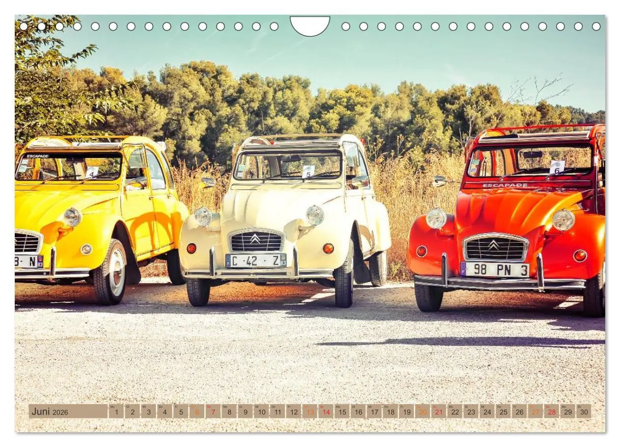 Bild: 9783457956809 | Die Legende - die Ente, Citroën 2CV (Wandkalender 2026 DIN A4...