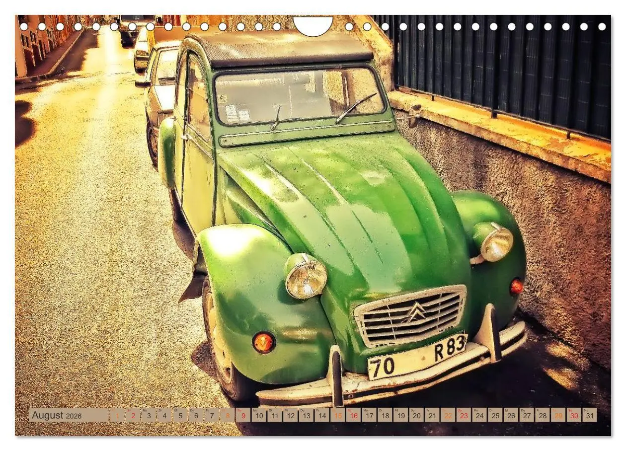 Bild: 9783457956809 | Die Legende - die Ente, Citroën 2CV (Wandkalender 2026 DIN A4...