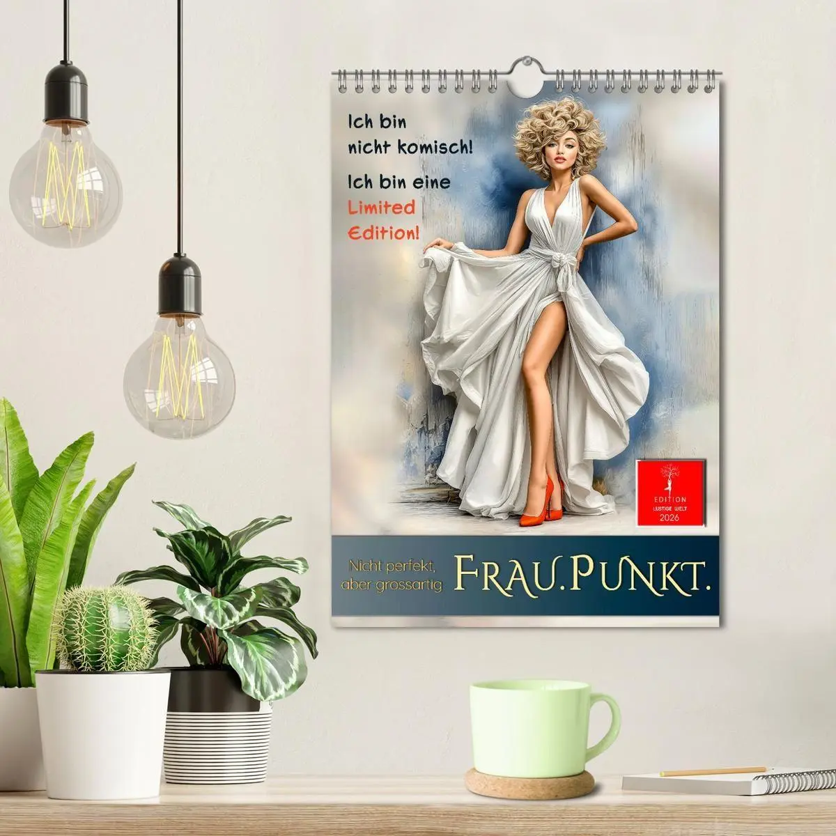Bild: 9783516666809 | FRAU.PUNKT. (Wandkalender 2026 DIN A4 hoch), CALVENDO Monatskalender