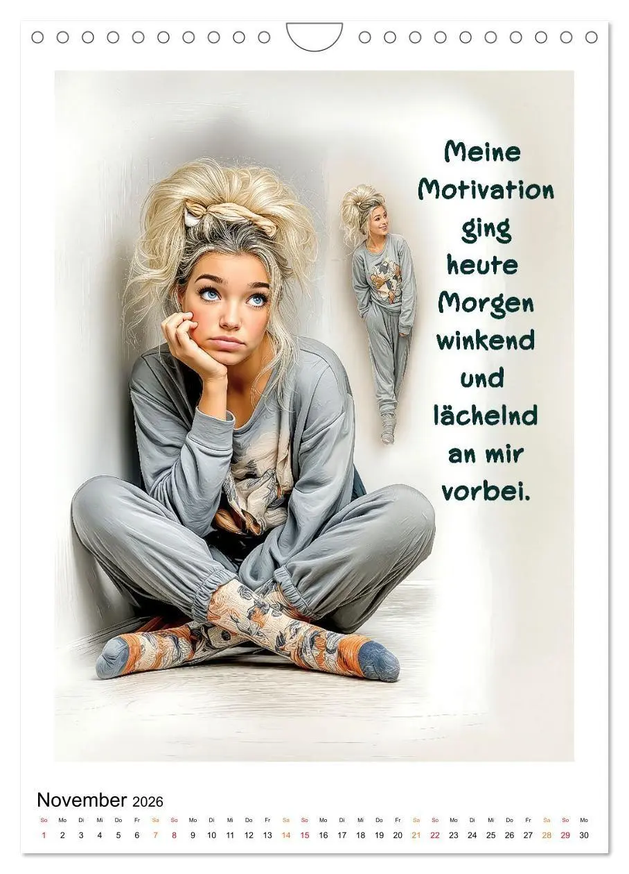Bild: 9783516666809 | FRAU.PUNKT. (Wandkalender 2026 DIN A4 hoch), CALVENDO Monatskalender
