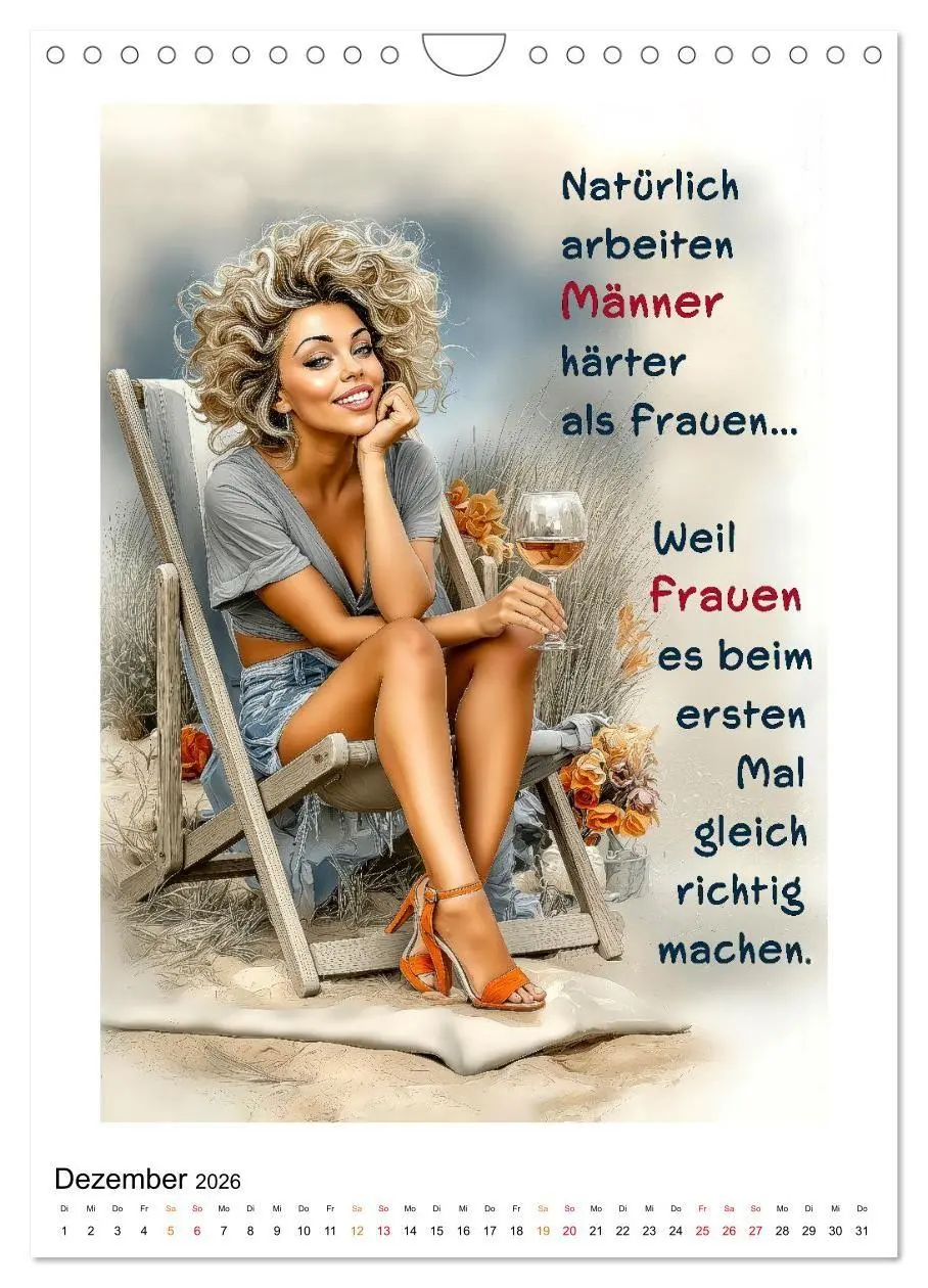 Bild: 9783516666809 | FRAU.PUNKT. (Wandkalender 2026 DIN A4 hoch), CALVENDO Monatskalender