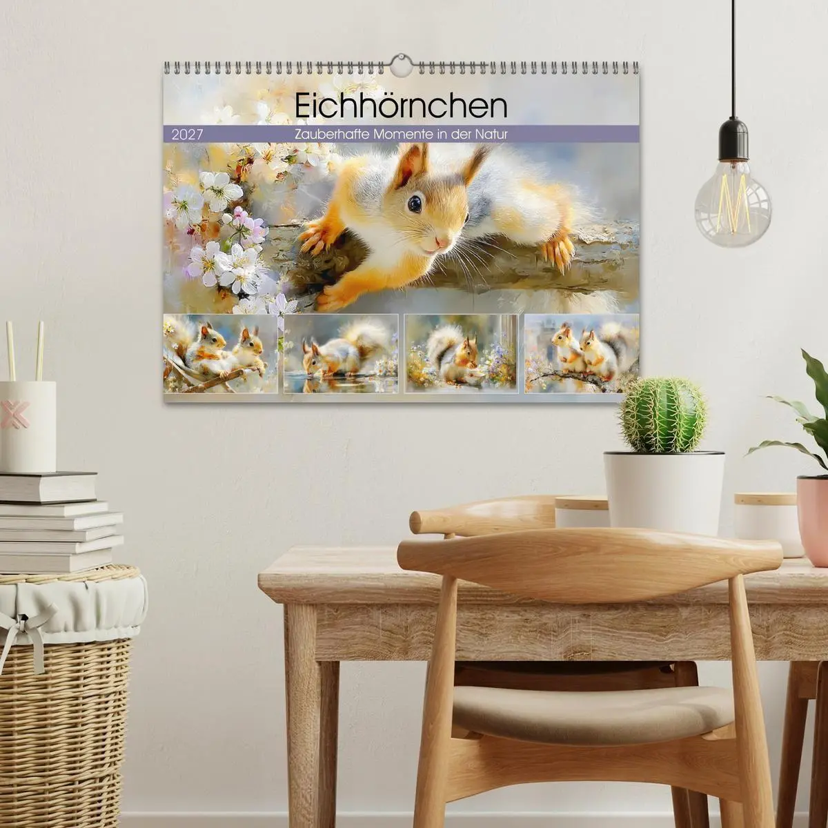 Bild: 9783516806809 | Eichhörnchen. Zauberhafte Momente in der Natur (Wandkalender 2027...