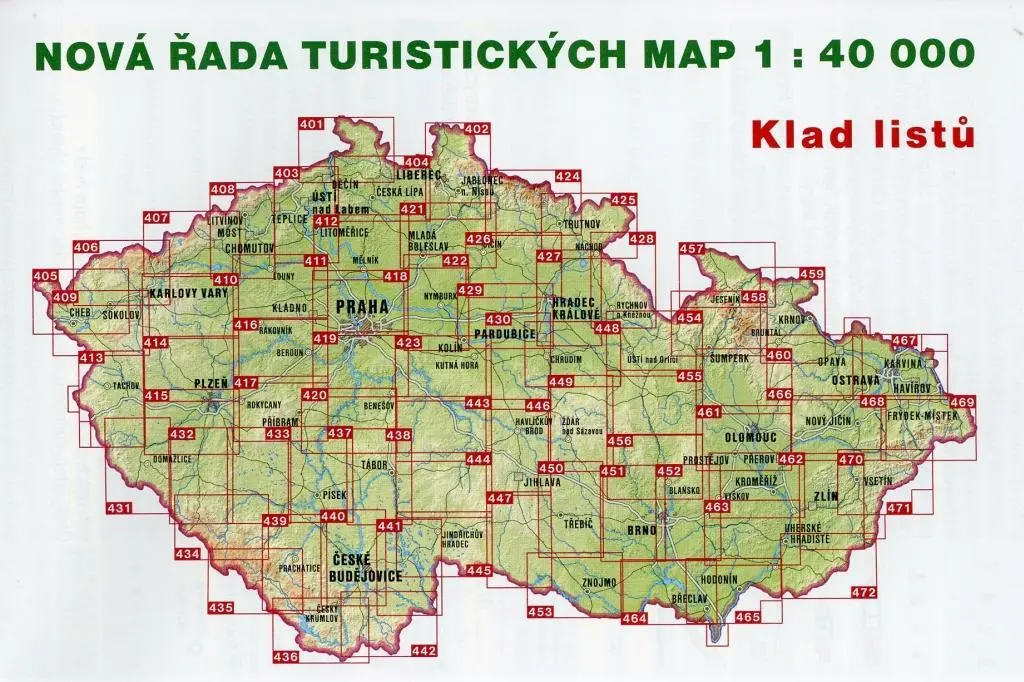Bild: 9788072246809 | Wanderkarte Tschechien Jizerske hory, Frydlantsko 1 : 40 00 | 2020