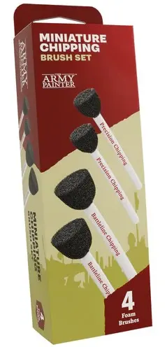Cover: 5713799506909 | Miniature Chipping Brush Set | 2025 | The Army Painter