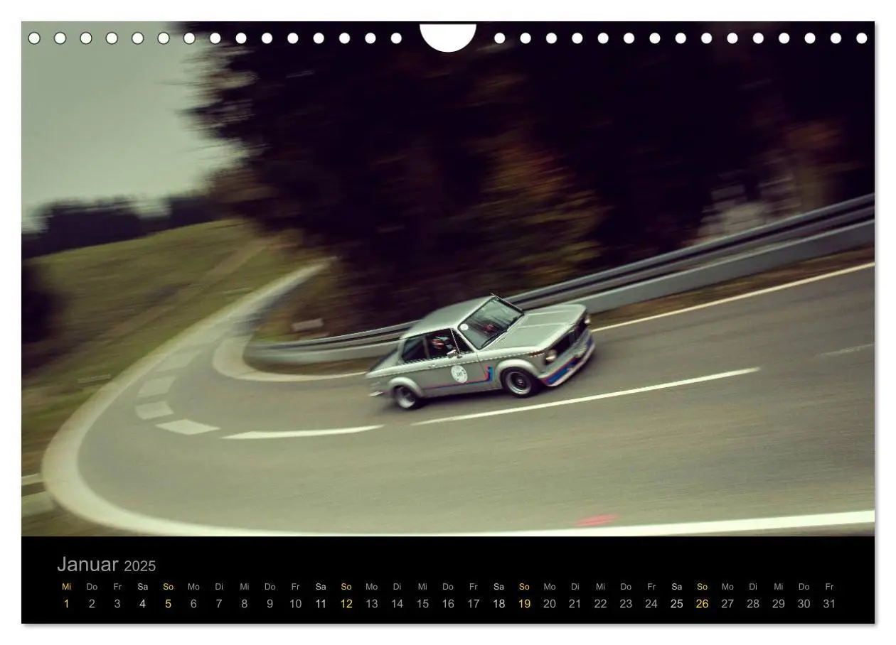 Bild: 9783435476909 | Classic BMW Racing (Wandkalender 2025 DIN A4 quer), CALVENDO...