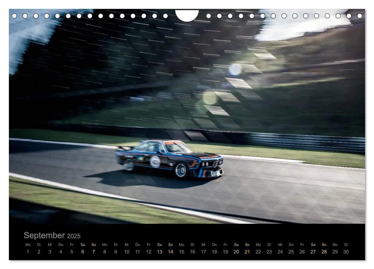 Bild: 9783435476909 | Classic BMW Racing (Wandkalender 2025 DIN A4 quer), CALVENDO...