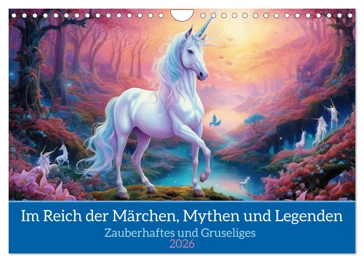 Cover: 9783457326909 | Im Reich der Märchen, Mythen und Legenden (Wandkalender 2026 DIN A4...