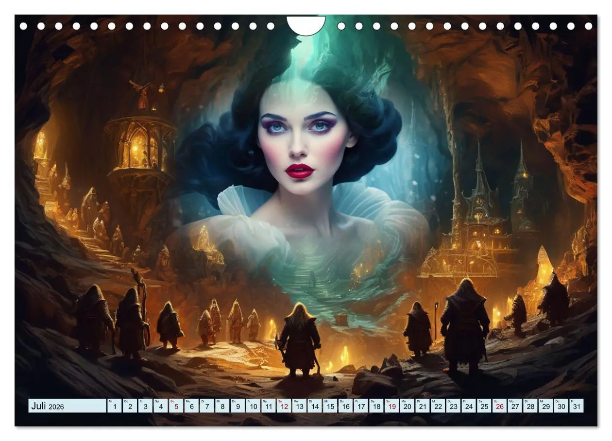 Bild: 9783457326909 | Im Reich der Märchen, Mythen und Legenden (Wandkalender 2026 DIN A4...