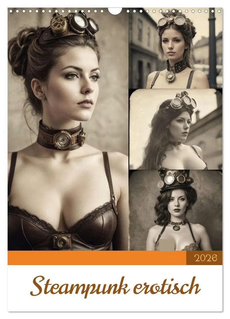 Cover: 9783516276909 | Steampunk erotisch (Wandkalender 2026 DIN A3 hoch), CALVENDO...