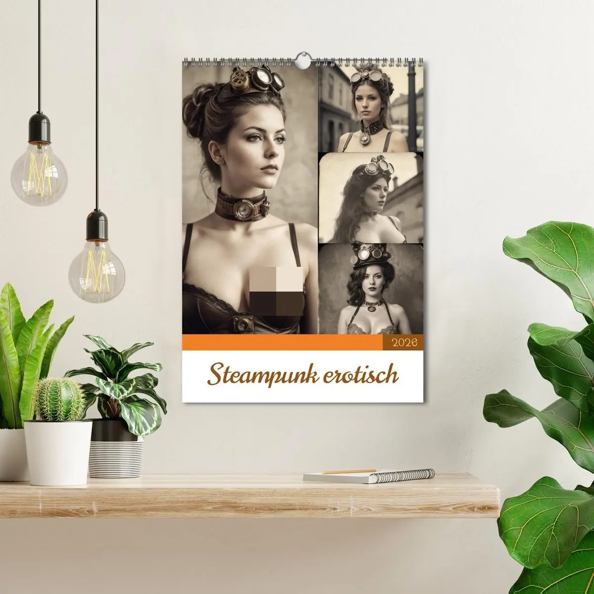 Bild: 9783516276909 | Steampunk erotisch (Wandkalender 2026 DIN A3 hoch), CALVENDO...