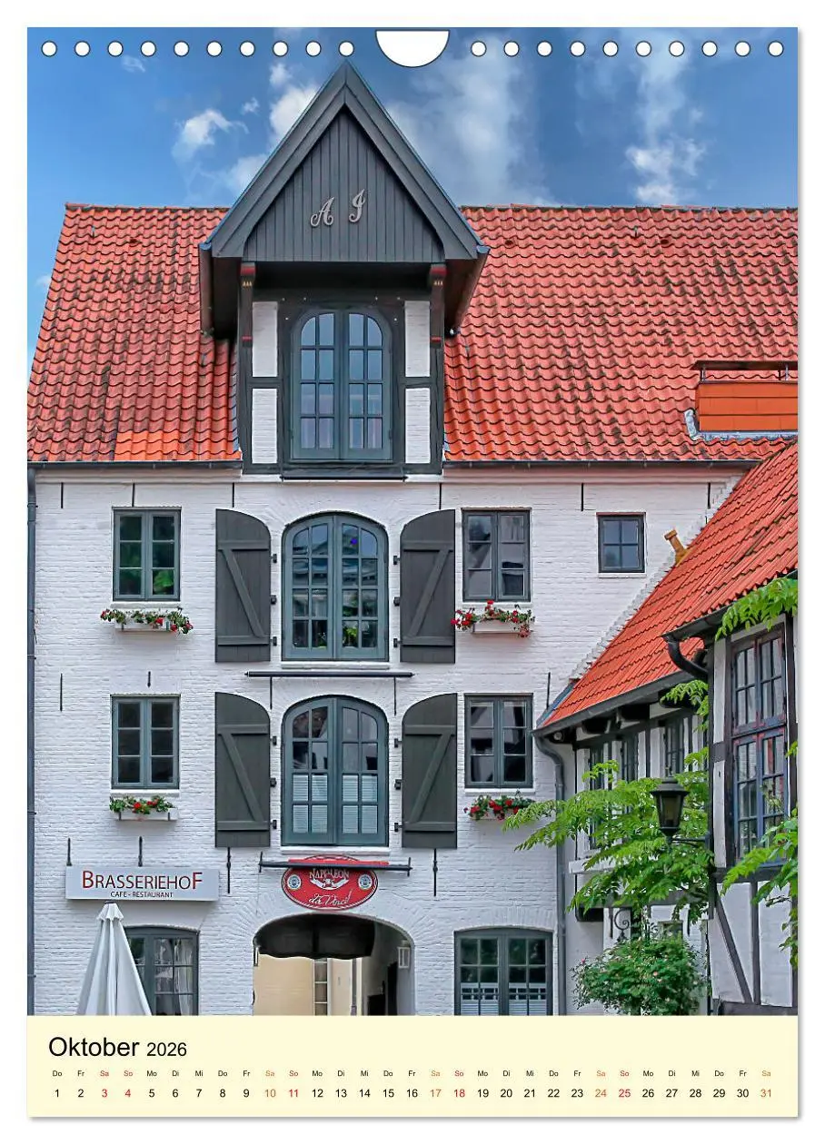 Bild: 9783516346909 | Flensburg - so bezaubernd (Wandkalender 2026 DIN A4 hoch), CALVENDO...