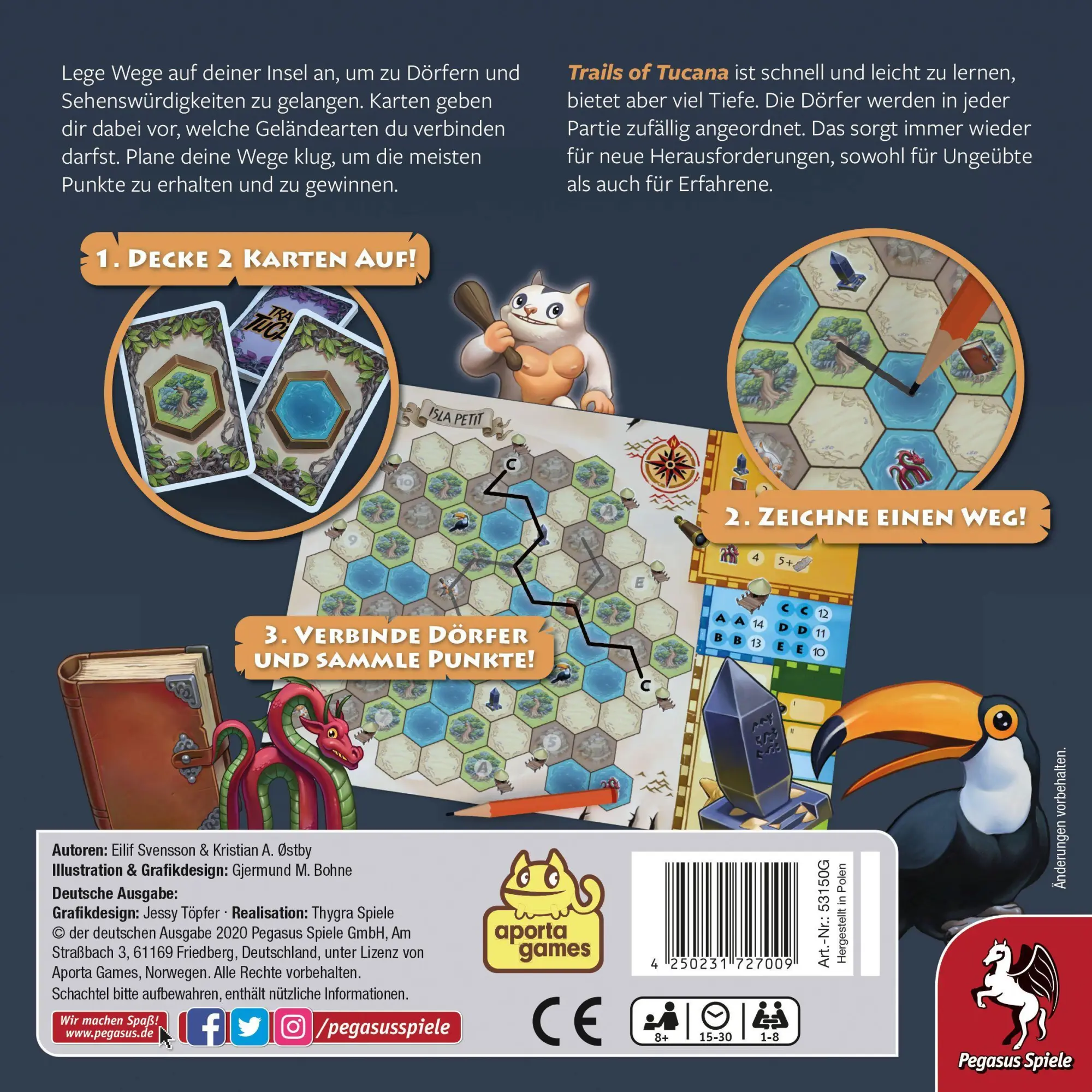 Bild: 4250231727009 | Trails of Tucana | Spiel | Brettspiel | 53150G | Deutsch | 2020