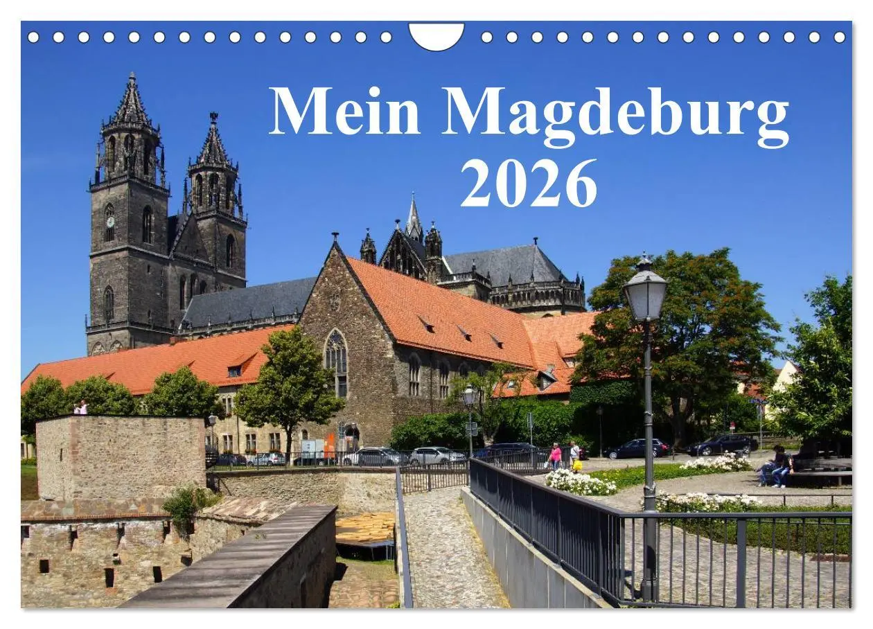 Cover: 9783516097009 | Mein Magdeburg 2026 (Wandkalender 2026 DIN A4 quer), CALVENDO...