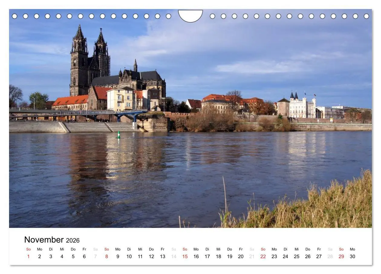 Bild: 9783516097009 | Mein Magdeburg 2026 (Wandkalender 2026 DIN A4 quer), CALVENDO...