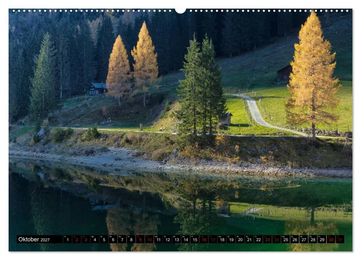 Bild: 9783569877009 | Seen - Berge - Salzkammergut (Wandkalender 2027 DIN A2 quer),...