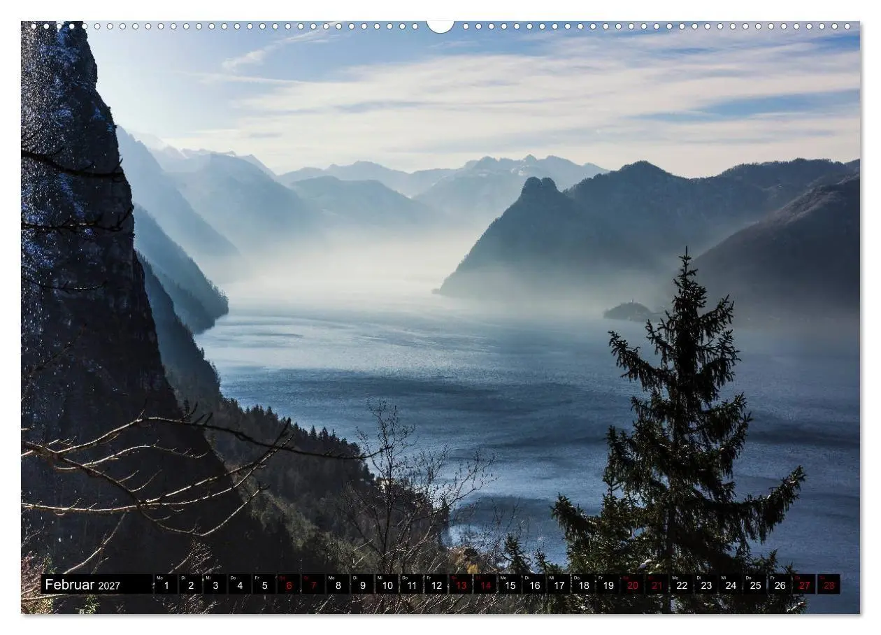 Bild: 9783569877009 | Seen - Berge - Salzkammergut (Wandkalender 2027 DIN A2 quer),...