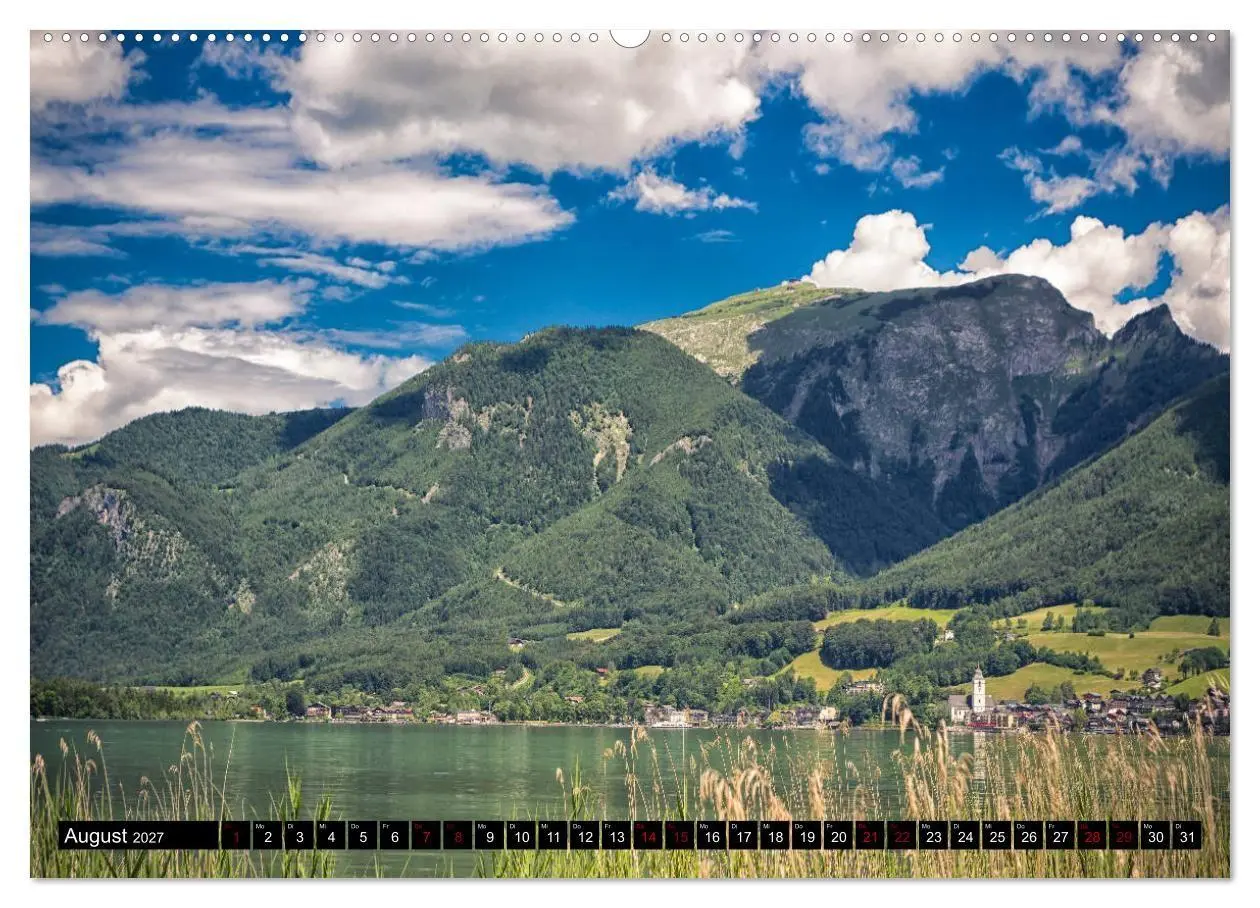 Bild: 9783569877009 | Seen - Berge - Salzkammergut (Wandkalender 2027 DIN A2 quer),...