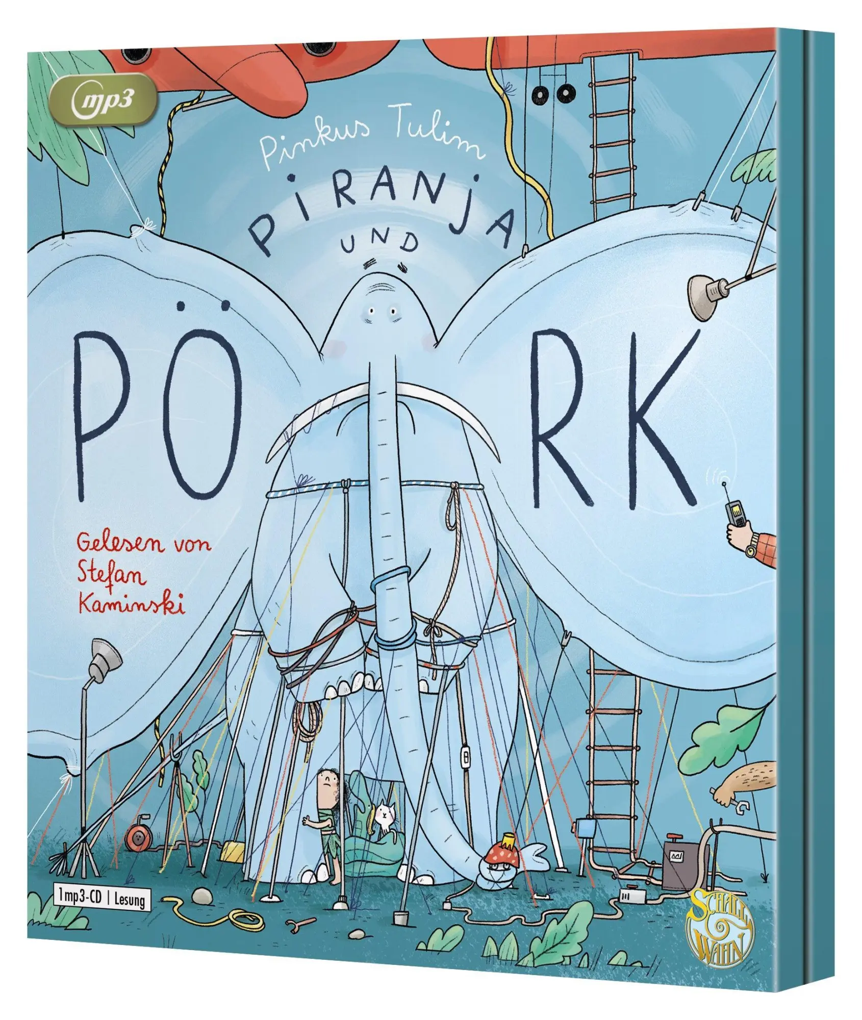 Bild: 9783837167009 | Piranja &amp; Pörk | Schall &amp; Wahn | Pinkus Tulim | MP3 | 1 CD | Deutsch