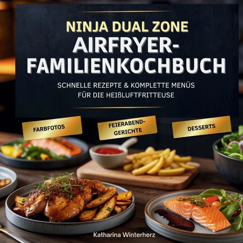 Cover: 9783912307009 | NINJA DUAL ZONE Airfryer Familienkochbuch | Katharina Winterherz