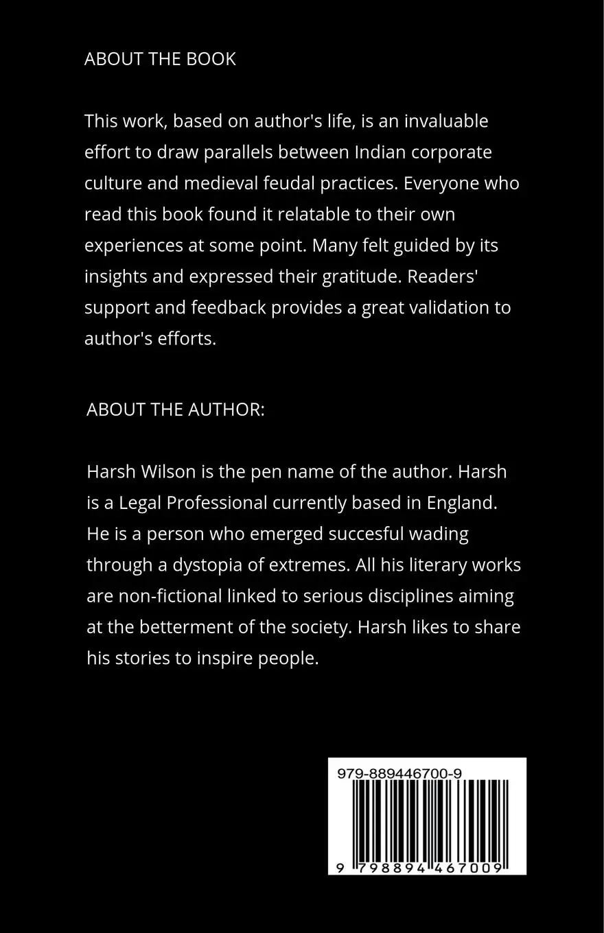 Rückseite: 9798894467009 | Fuss and Fury | of Neo Feudalism | Harsh Wilson | Taschenbuch | 2024