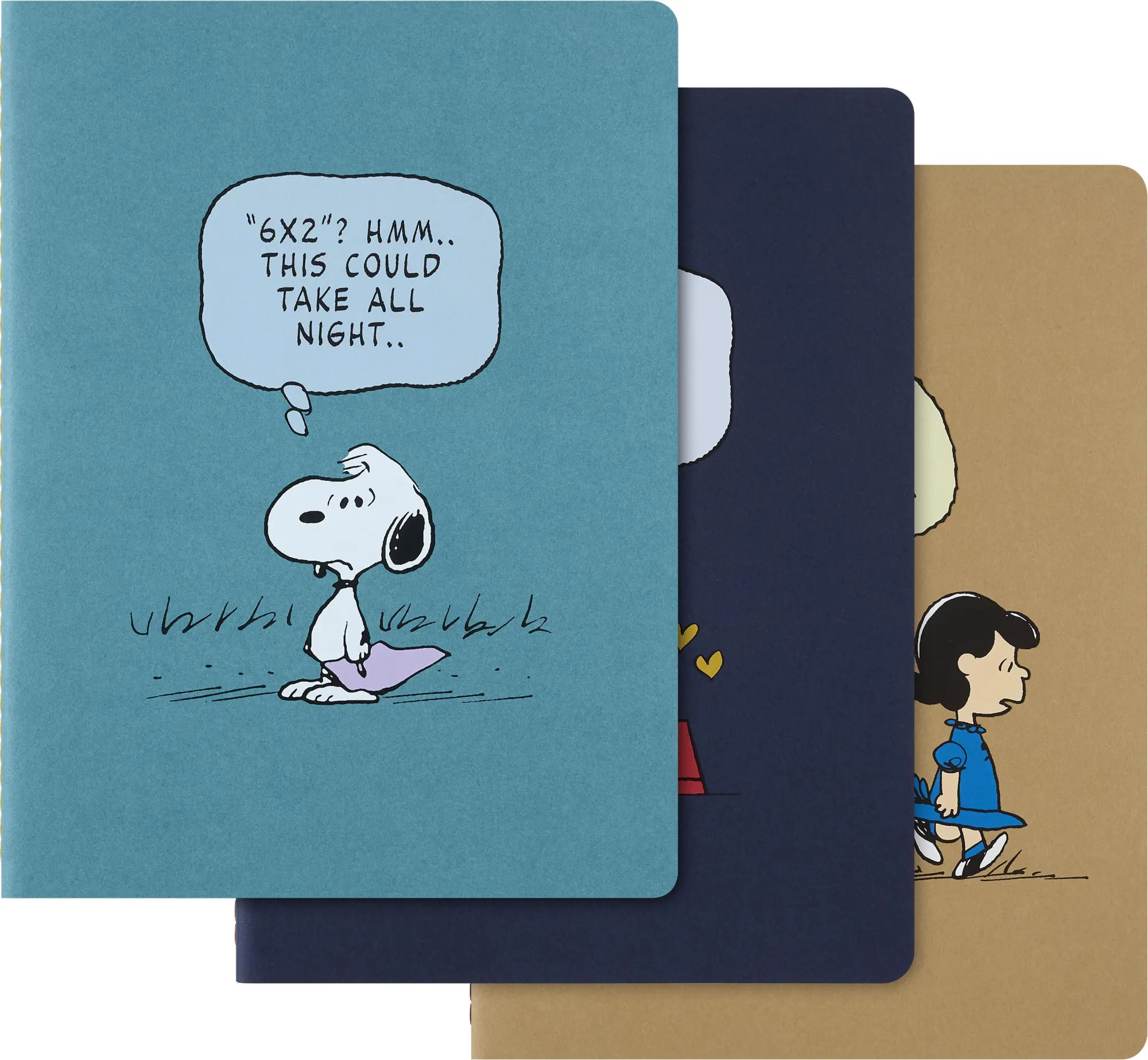 Cover: 8056999277109 | Moleskine Peanuts Cahier (3er-Set), XL, Kartoneinband, liniert,...