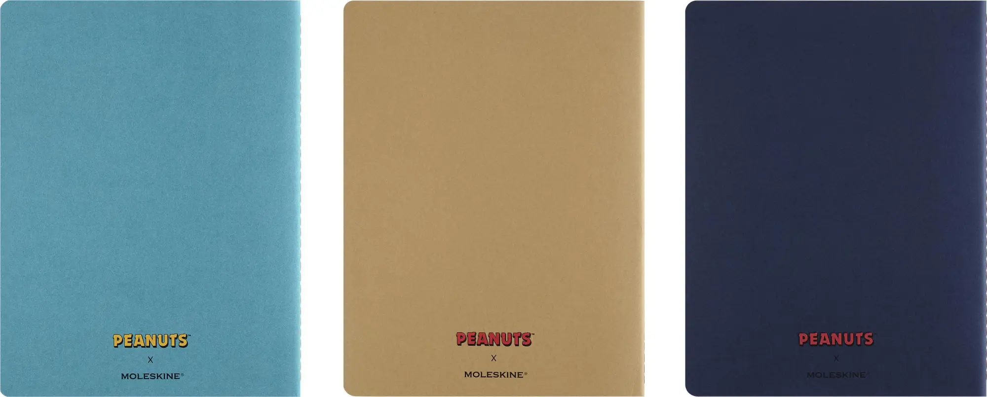 Bild: 8056999277109 | Moleskine Peanuts Cahier (3er-Set), XL, Kartoneinband, liniert,...