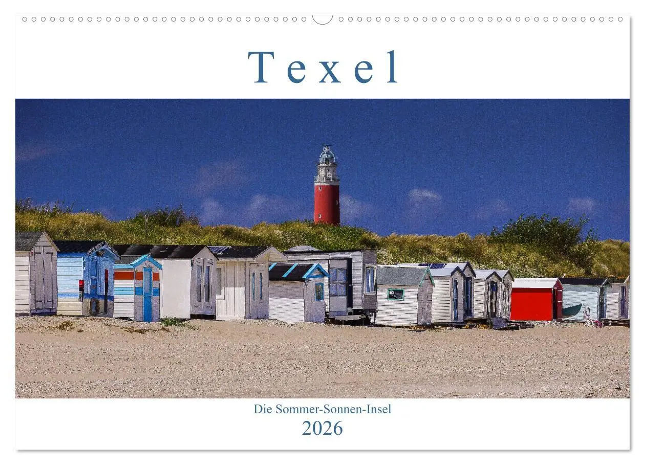 Cover: 9783457827109 | Texel - Die Sommer-Sonnen-Insel (Wandkalender 2026 DIN A2 quer),...