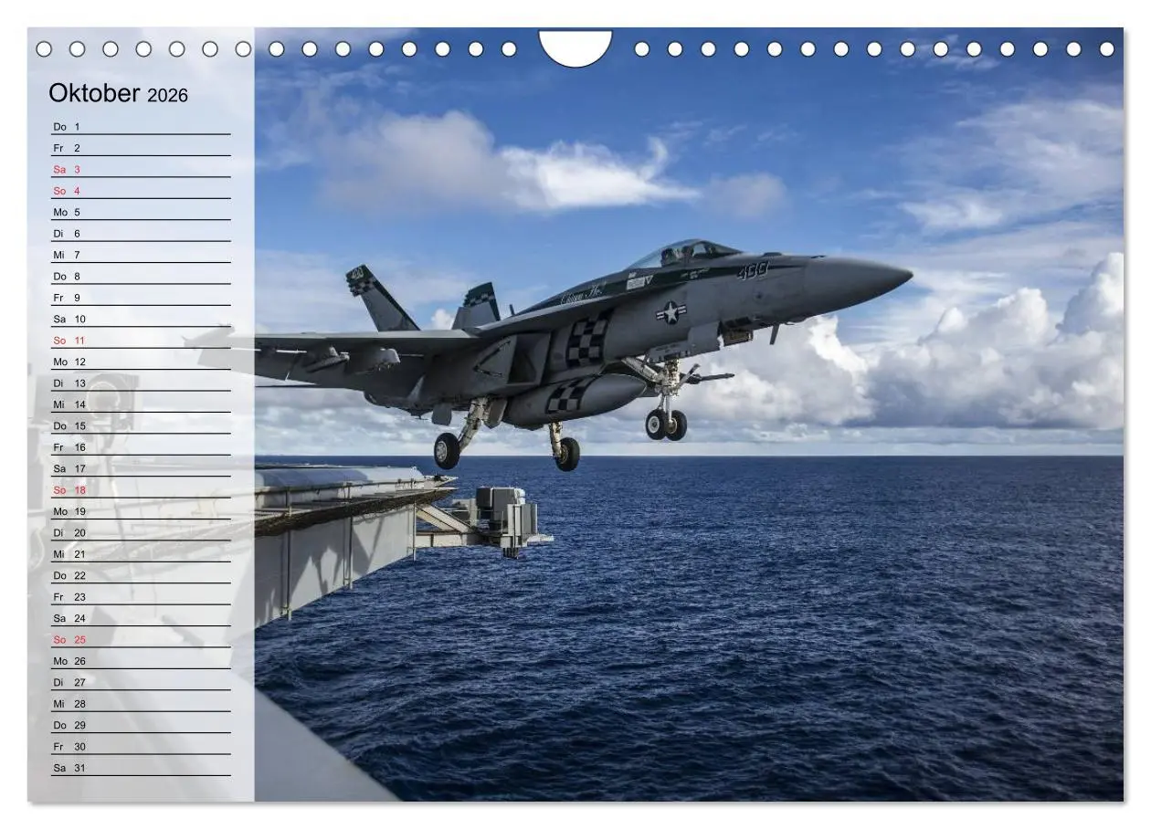 Bild: 9783457997109 | Kriegstechnik. Kampfjet-Impressionen (Wandkalender 2026 DIN A4...
