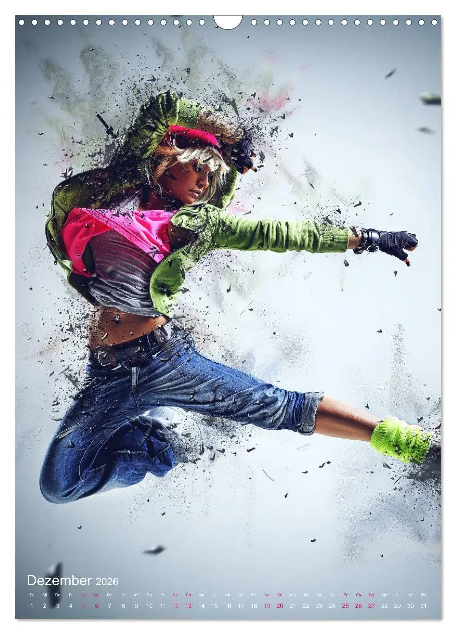 Bild: 9783516397109 | Streetdance - Dynamik pur (Wandkalender 2026 DIN A3 hoch), CALVENDO...