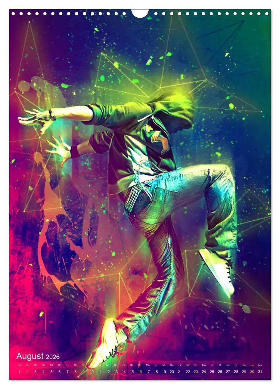 Bild: 9783516397109 | Streetdance - Dynamik pur (Wandkalender 2026 DIN A3 hoch), CALVENDO...