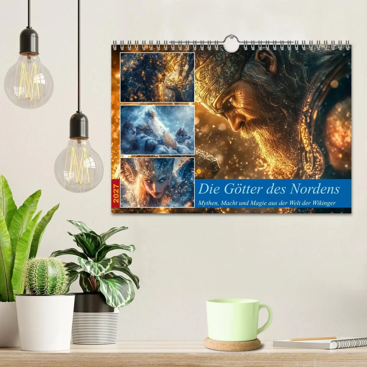 Bild: 9783516777109 | Die Götter des Nordens (Wandkalender 2027 DIN A4 quer), CALVENDO...