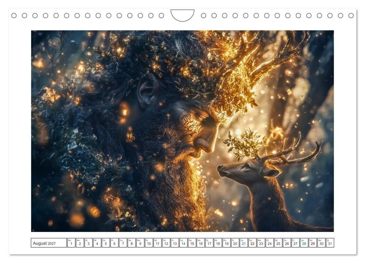 Bild: 9783516777109 | Die Götter des Nordens (Wandkalender 2027 DIN A4 quer), CALVENDO...