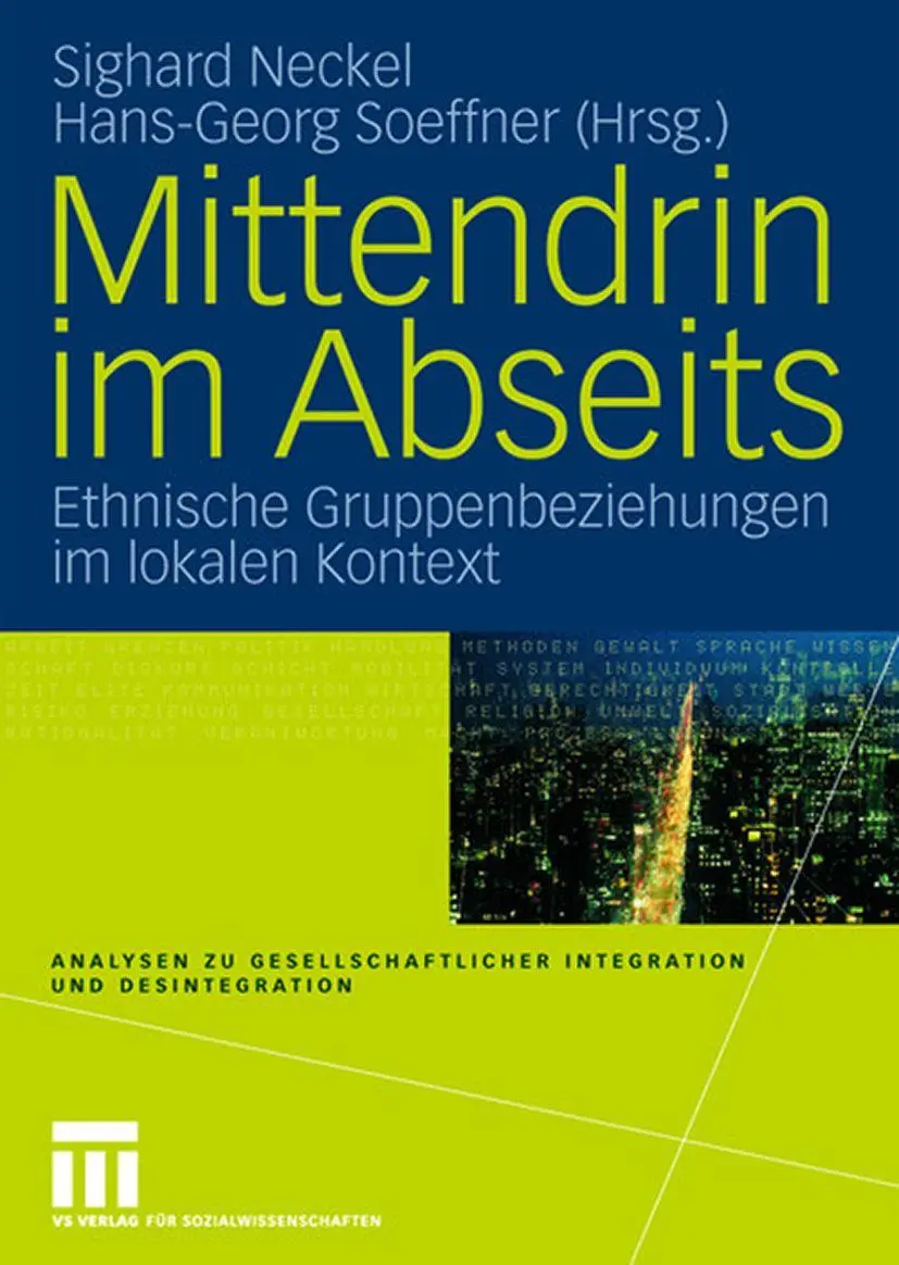 Cover: 9783531147109 | Mittendrin im Abseits | Sighard Neckel (u. a.) | Taschenbuch | v
