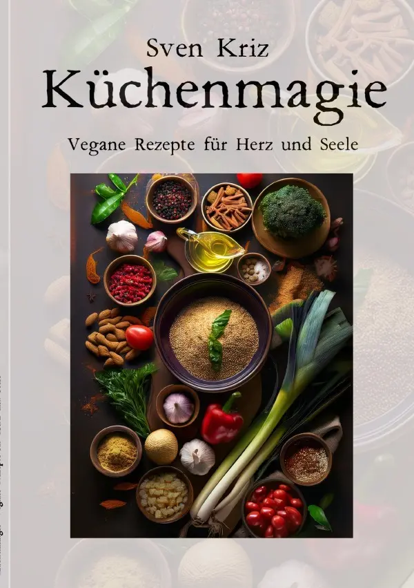 Cover: 9783818727109 | Küchenmagie | Vegane Rezepte für Herz und Seele. DE | Sven Kriz | Buch