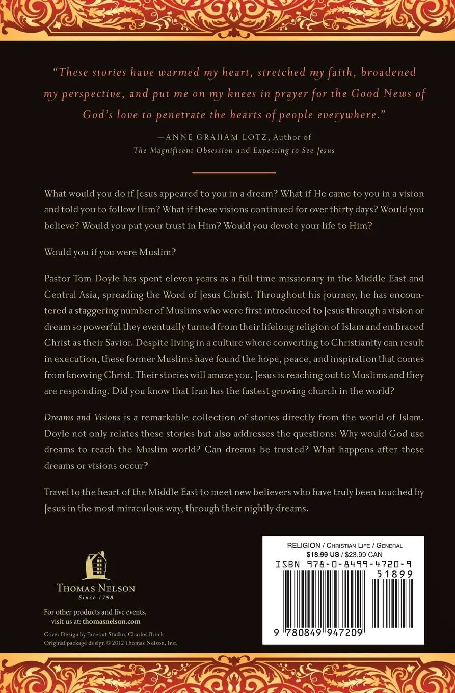 Rückseite: 9780849947209 | Dreams and Visions | Is Jesus Awakening the Muslim World? | Tom Doyle