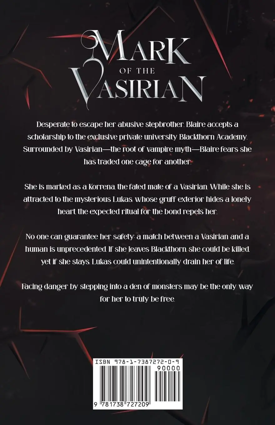 Rückseite: 9781738727209 | Mark of the Vasirian | Stephanie Denne | Taschenbuch | Englisch | 2023