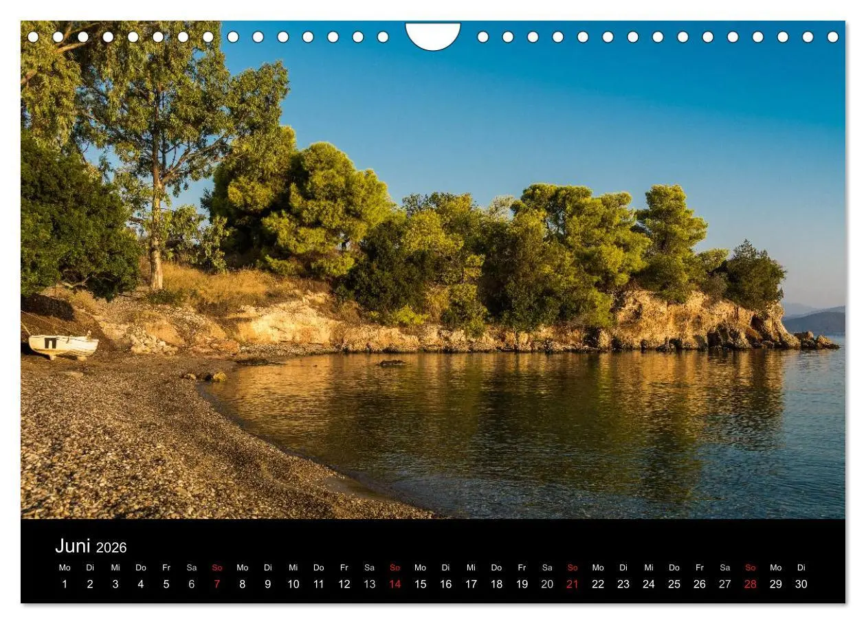 Bild: 9783516077209 | Peloponnes - Einladung zum Chillen (Wandkalender 2026 DIN A4 quer),...