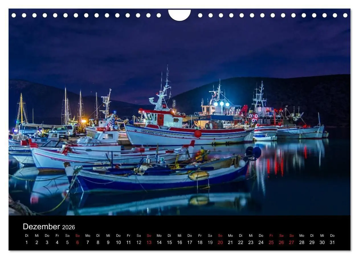 Bild: 9783516077209 | Peloponnes - Einladung zum Chillen (Wandkalender 2026 DIN A4 quer),...