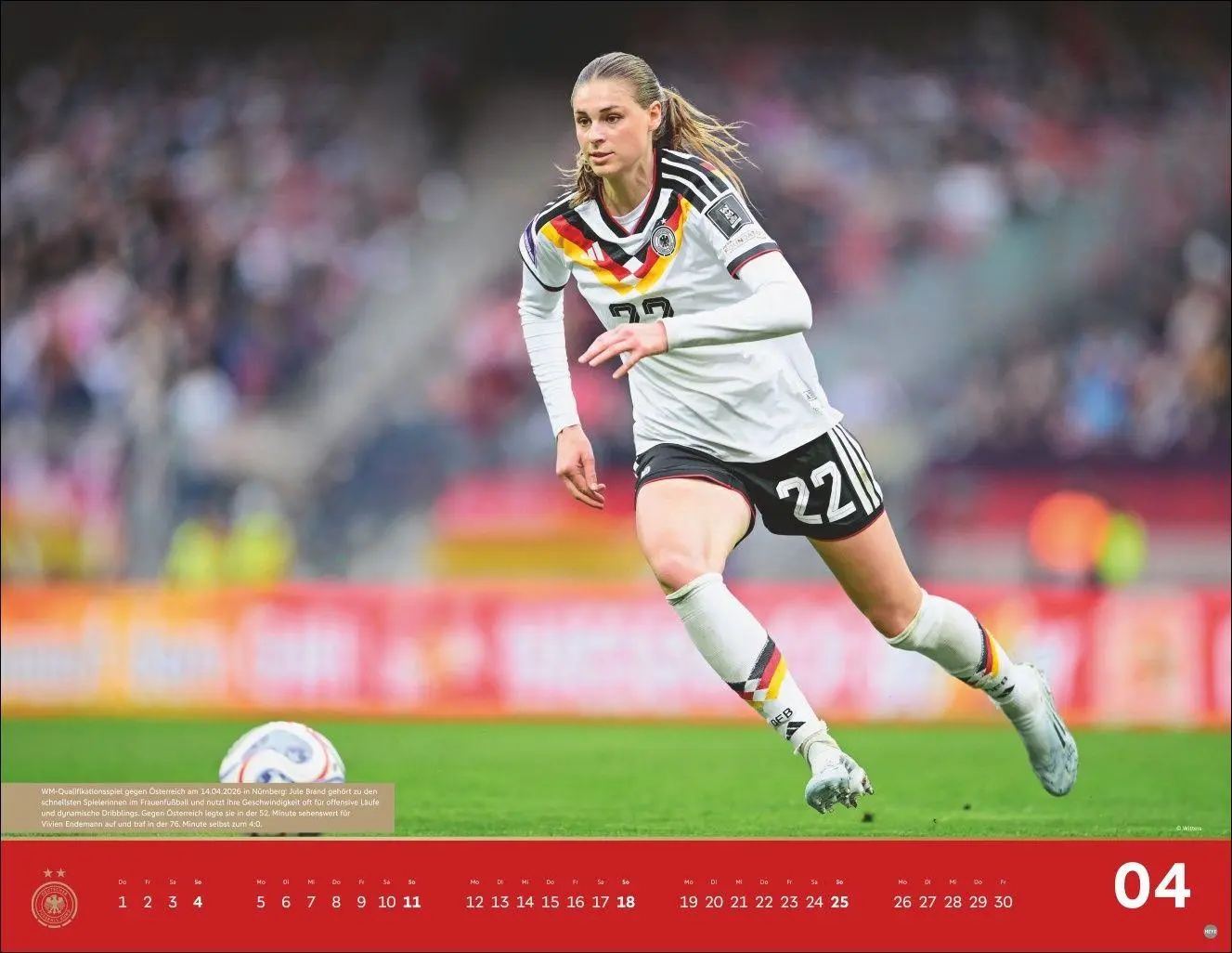 Bild: 9783756417209 | DFB Frauen Posterkalender 2027 | Kalender | Bundesliga Kalender Heye
