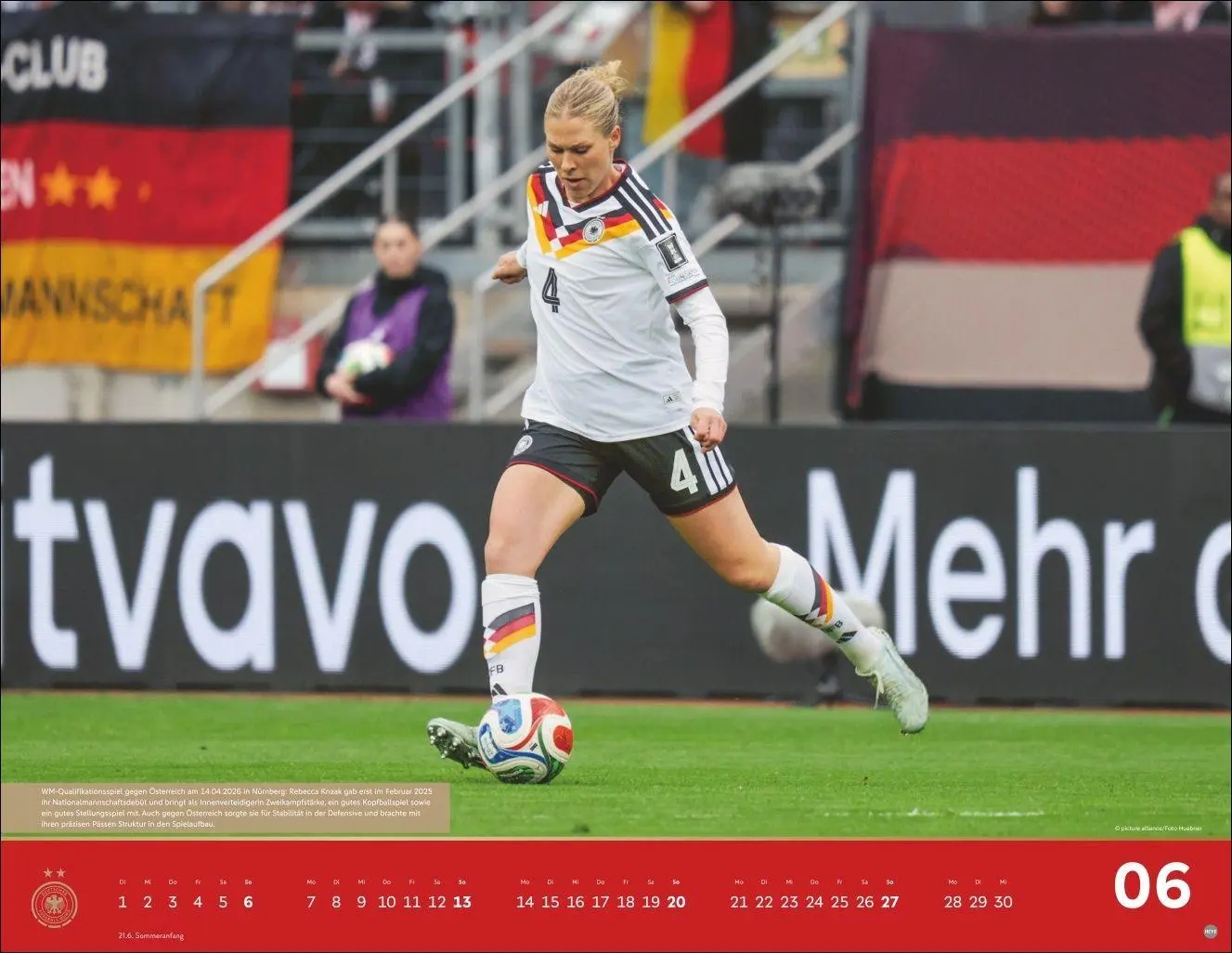 Bild: 9783756417209 | DFB Frauen Posterkalender 2027 | Kalender | Bundesliga Kalender Heye