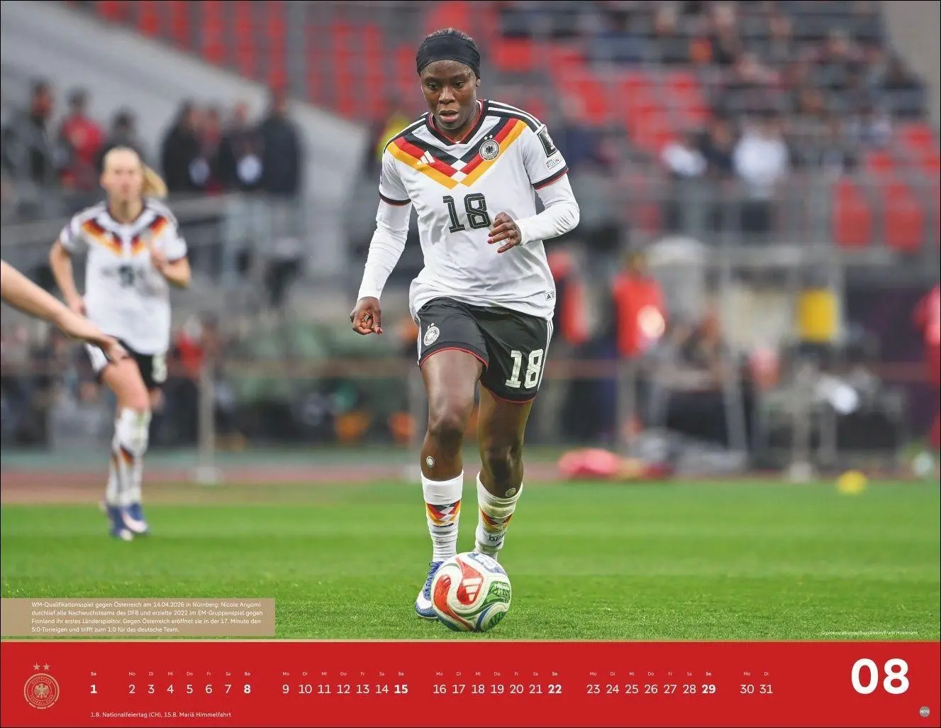 Bild: 9783756417209 | DFB Frauen Posterkalender 2027 | Kalender | Bundesliga Kalender Heye