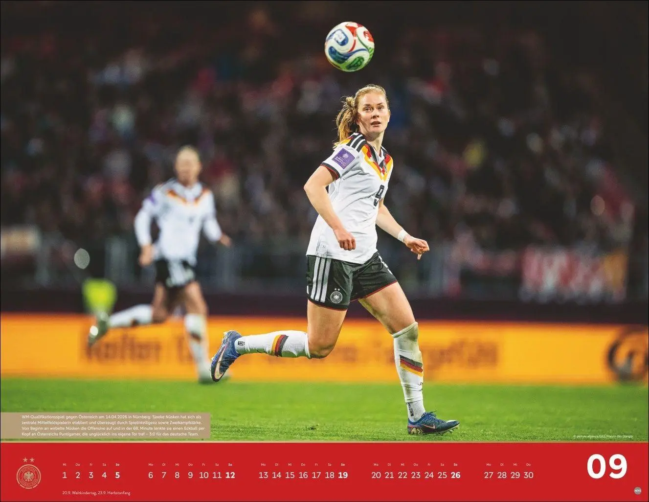Bild: 9783756417209 | DFB Frauen Posterkalender 2027 | Kalender | Bundesliga Kalender Heye