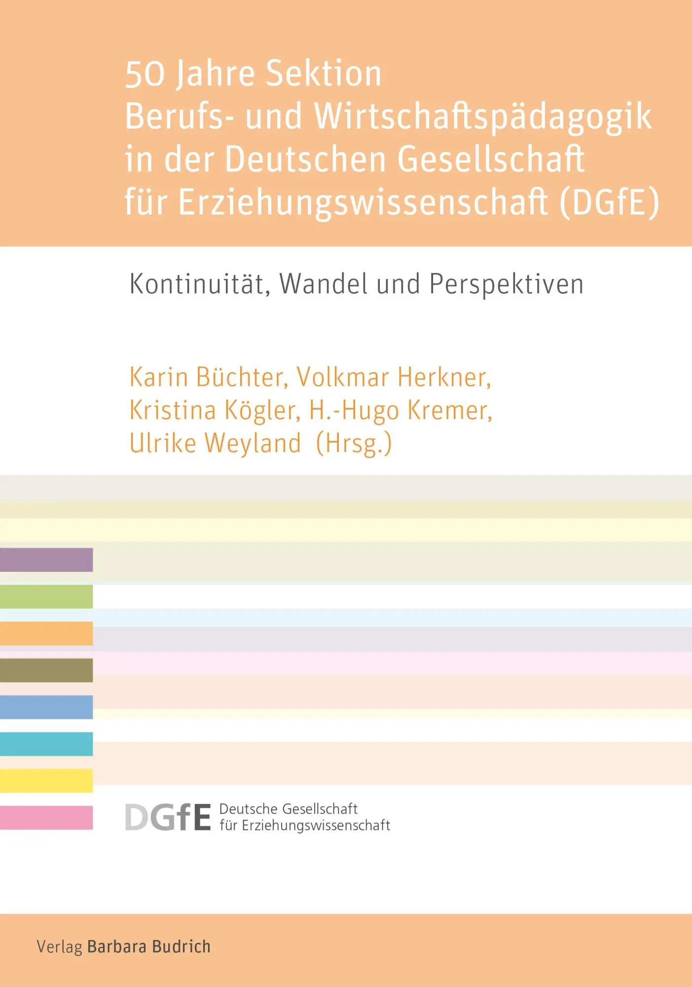 Cover: 9783847427209 | 50 Jahre Sektion Berufs- und Wirtschaftspädagogik in der Deutschen...