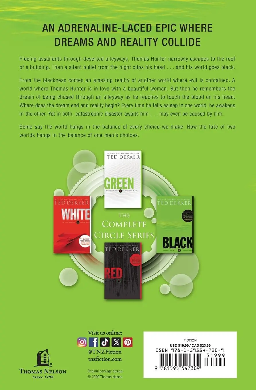 Rückseite: 9781595547309 | Black | Ted Dekker | Taschenbuch | Kartoniert / Broschiert | Englisch
