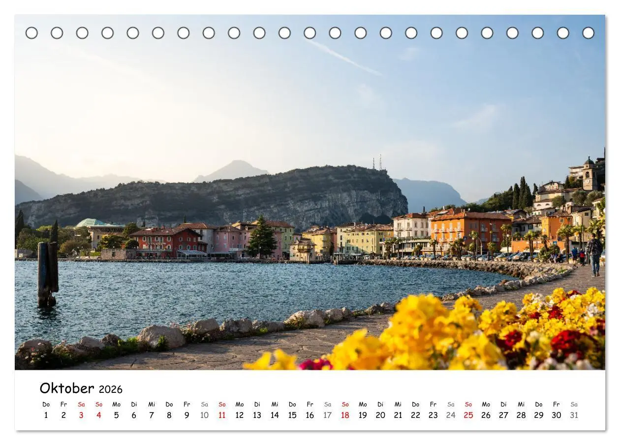 Bild: 9783457357309 | Nago-Torbole, der schöne Norden vom Gardasee (Tischkalender 2026...
